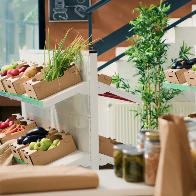 Eco friendly zero waste supermarket